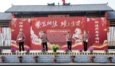 安福寺镇：乡村欢歌迎新春 联建共赢启新程
