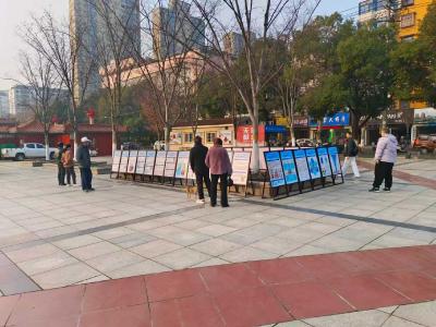 马家店街道开展反邪教主题宣传活动