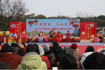 枝江：新春文艺添暖意 全会精神入人心