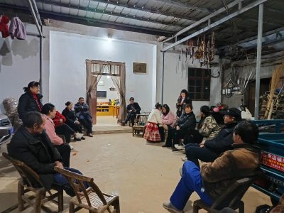 顾家店镇：湾子会上话修路 无偿让地暖人心