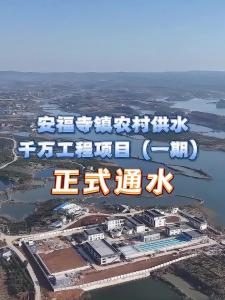 枝江安福寺镇农村供水千万工程项目（一期）正式通水！6.8万居民饮水得保障！