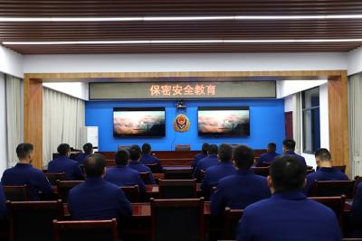 枝江消防组织开展保密安全教育