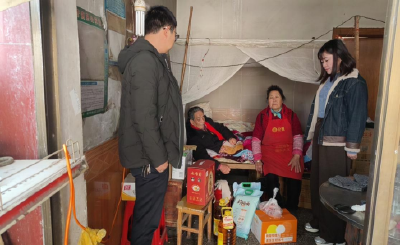 新春慰问暖残友 点滴关怀显初心