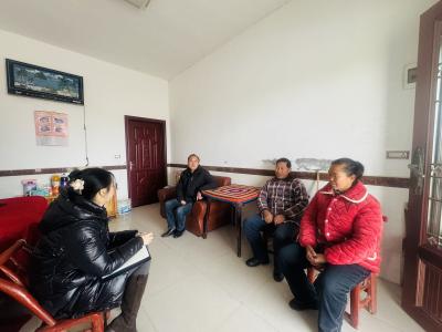 新春慰问暖人心 安全检查护安康