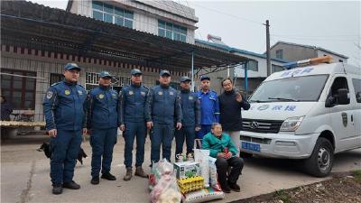 枝江市蓝天救援大队百里洲分队正式挂牌