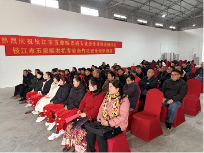 安福寺镇五家畈农机专业合作社举办2026年迎新春团拜会