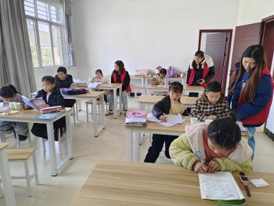 暖心托管解民忧 七星台社区寒假托管班温情开班