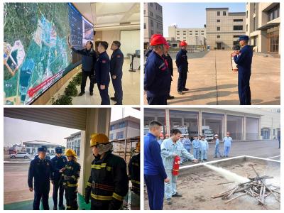 枝江消防持续推进化工园区灭火救援体系建设