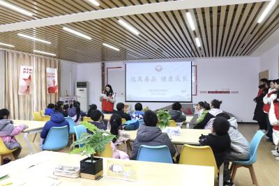 马家店街道杨家垱社区寒假“爱心托管班”开班啦！