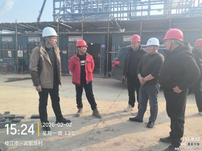 市住建局开展岁末年初房屋市政工程安全专项检查