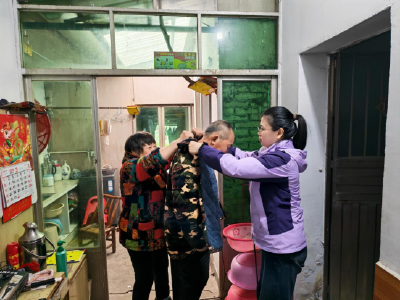 安福寺社区开展关爱残疾人走访活动