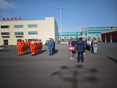 枝江多部门联合开展2026年春季无人机灭火演练