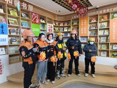 【荆楚网】驿站飘香，元宵情长，枝江工会与新就业群体共度佳节