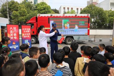 枝江消防走进幼儿园开展消防宣传培训教育