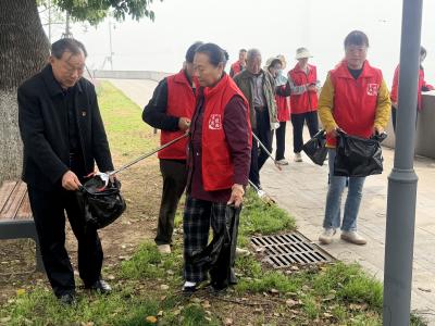 马家店街道：守护万里长江 践行志愿担当