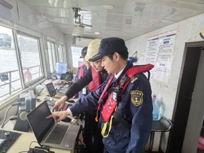 长江枝江段芦家河水道应急疏浚工程启动