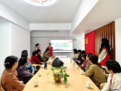 水拓丝巾绘春色 科普赋能暖社区
