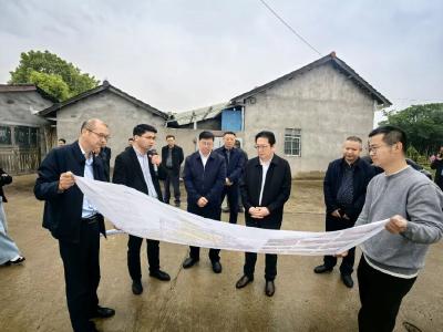 市人大常委会主任会议成员视察全市高标准农田建设情况