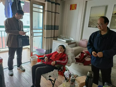 多方联动上门鉴定，安福寺社区服务暖民心