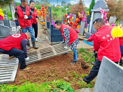 仙女镇：小实事大民生！九龙村修路护航文明祭祀
