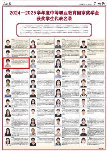 太牛了，枝江职教中心李仕林荣登《人民日报》