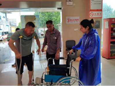 七星台镇沈家店村：防汛一线显担当 暖心服务护民生