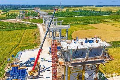 进度刷新！沪渝高速改扩建项目枝江段建设加速