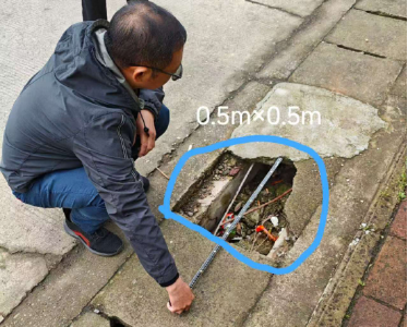 紫荆岭社区：清零道路隐患 暖心为民解忧