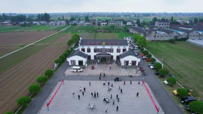 5月13日，七星台镇无人机飞防安全普法活动举行（来源：国网枝江市供电公司）