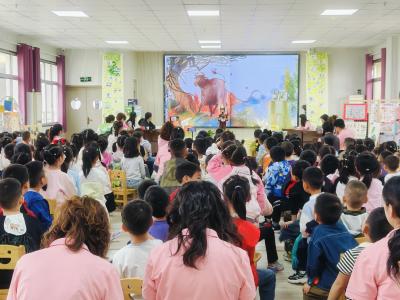枝江市幼儿园开展“悦美娃 故事家”幼儿故事大赛