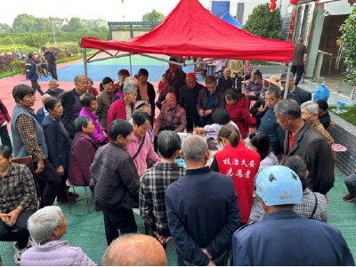 安福寺镇秦家塝村：健康体检进乡村 服务百姓零距离