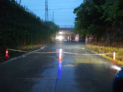 安福寺镇紫荆岭社区：暴雨来袭迅速响应 防汛抢险守护平安