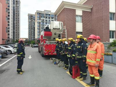 枝江消防深入高层建筑开展熟悉演练 筑牢安全防线