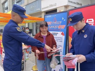 枝江：“五一”消防“不打烊” 宣传演练护平安