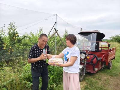 抢抓雨隙忙收割 暖心服务助丰收