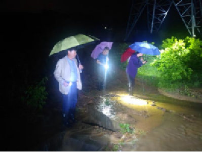 安福寺镇徐家嘴村：风雨践初心 防汛担使命