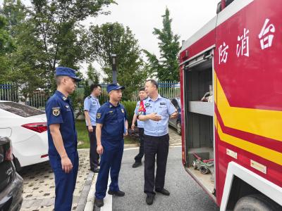 枝江消防开展镇政府专职队业务考核暨达标评估工作