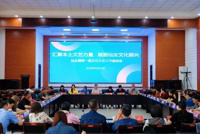 仙女镇召开第一届文化文艺工作座谈会