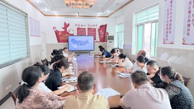 百里洲镇中心卫生院召开4月质安会暨药事工作专题会