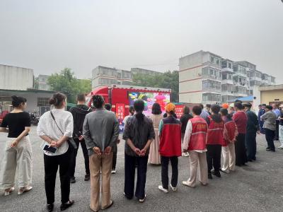 杨家垱社区：绷紧安全弦 筑牢防护墙