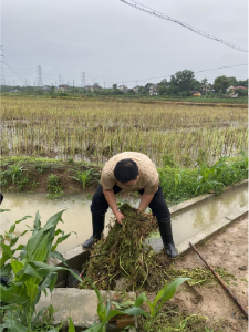 安福寺镇罐头嘴村：以迅应汛 奋战一线