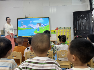 安福寺镇中心幼儿园开展端午节主题活动