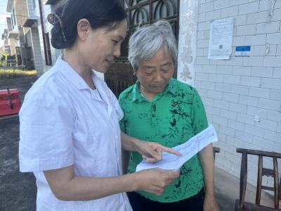 一纸报告单 服务暖民心 ——问安镇做实老年人体检“后半篇文章”