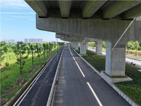枝江：打通城市外环“最后一公里” S253连接线工程冲刺年底通车