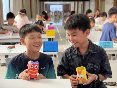 “爱心托管班”托起多彩暑期 解双职工家庭看护难