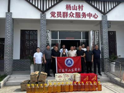 爱心团队走进问安镇杨山村 政企携手助力乡村振兴