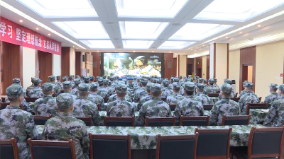 V视 | 市人武部组织开展预定新兵役前教育