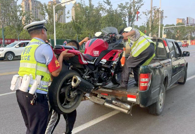 枣阳市公安局:抓三评回应民声  严查摩托车炸街扰民