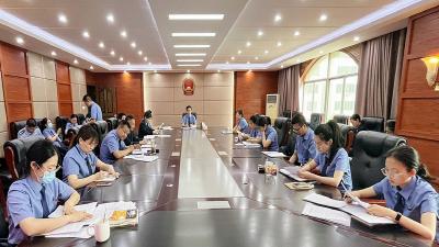 枣阳市检察院：聚焦案例研讨  促进司法办案效果