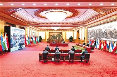 习近平出席上海合作组织成员国元首理事会第二十三次会议并发表重要讲话 强调牢记初心使命，坚持团结协作，为维护世界和平与发展注入更多确定性和正能量